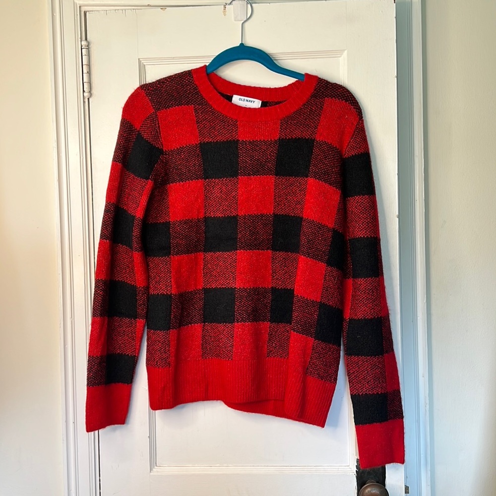 Buffalo Plaid Sweater NEVER WORN